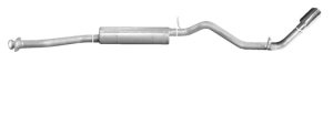 GMC Canyon Performance Exhaust - Single Rear Exit - Gibson - Cat-Back - `15-`22