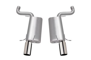 Cadillac STS Performance Exhaust - Rear - Gibson - Axle-Back Dual - Stainless - `06-`08