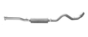 GMC Sierra 2500 HD Performance Exhaust - Single Rear Exit - Gibson - Cat-Back - `11-`19