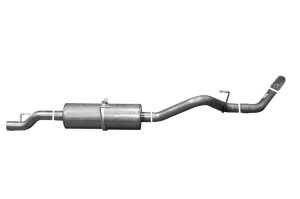 Dodge Ram 2500 Performance Exhaust - Rear - Gibson - Cat Back, Single Side - `03-`04