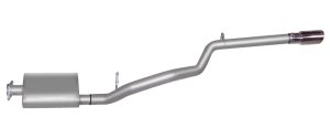 Jeep TJ Performance Exhaust - Gibson - Cat-Back Single Exhaust - `00-`04