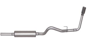 Toyota Tundra Performance Exhaust - Single Rear Exit - Gibson - Cat-Back, Stainless, Superflow Muffler - `03-`06