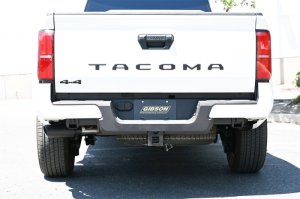 Toyota Tacoma Performance Exhaust - Rear - Gibson - Black Elite Cat Back Single - Black - `24-`25