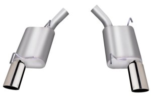 Ford Mustang Performance Exhaust - Rear - Gibson - Axle-Back - Dual - `05-`10