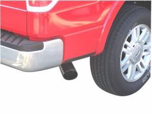Ford F-150 Performance Exhaust - Single Rear Exit - Gibson - Cat Back - Polished Stainless Steel - `11-`14