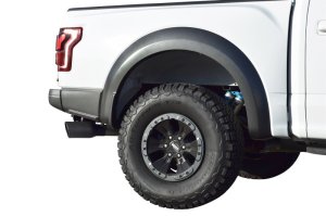 Ford F-150 Raptor Performance Exhaust - Single Rear Exit - Gibson - Cat Back - Black - `17-`19