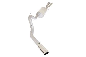 Ford F-150 Raptor Performance Exhaust - Gibson - Cat Back, Single Rear Exit - Stainless - `17-`19