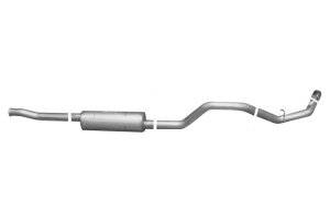 Ford Ranger Performance Exhaust - Single Rear Exit - Gibson - Cat Back, Stainless - `98-`01