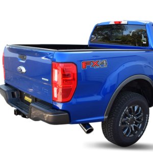 Ford Ranger Performance Exhaust - Single Rear Exit - Gibson - Cat-Back Stainless - `19-`22