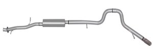 Ford Explorer Sport Trac Limited Performance Exhaust - Rear - Gibson - Cat-Back Single Exhaust - Stainless - Stainless - `07-`08