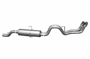Dodge Ram 2500 Performance Exhaust - Dual Sport - Gibson - Cat-Back, Aluminized - `03-`04