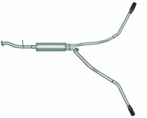 Chevrolet Silverado 1500 Performance Exhaust - Gibson - Cat Back Dual Extreme - Stainless - `99-`01