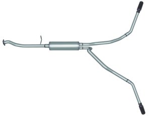 Chevrolet Silverado 1500 Performance Exhaust - Rear - Gibson - Cat Back Dual Extreme - Stainless - `99-`01