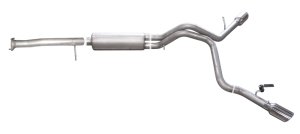 Cadillac Escalade ESV Performance Exhaust - Gibson - Cat-Back Dual Extreme - Stainless - `07-`10