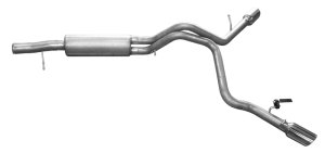 Cadillac Escalade Performance Exhaust - Gibson - Cat-Back Dual Extreme - Stainless - `11-`14