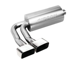 Chevrolet Silverado 1500 Performance Exhaust - Rear - Gibson - Cat Back, Super Truck - Stainless - `99-`05