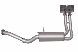 Chevrolet Silverado 1500 Performance Exhaust - Gibson - Cat Back, Super Truck - Stainless - `99-`05