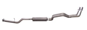 Chevrolet Silverado 2500 HD Performance Exhaust - Rear - Gibson - Cat-Back Dual Sport - `07-`09