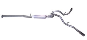 Chevrolet Silverado 1500 Performance Exhaust - Rear - Gibson - Dual Extreme Cat-Back - Stainless - `08-`09