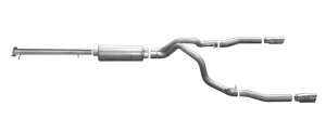 GMC Sierra 2500 HD Performance Exhaust - Gibson - Cat Back Dual Split - Stainless - `15-`19
