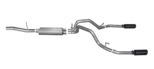 Chevrolet Silverado 2500 HD Performance Exhaust - Gibson - Cat-Back Dual Split Black Elite - Black - `11-`19