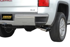 GMC Sierra 1500 Performance Exhaust - Rear - Gibson - Cat-Back Dual Sport - `14-`18