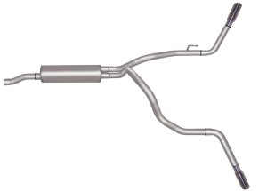Ram 1500 Performance Exhaust - Dual - Gibson - Cat-Back Dual Extreme - `11-`18