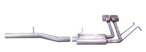 Chevrolet Silverado 1500 Performance Exhaust - Rear - Gibson - Cat-Back Dual Sport - `14-`18