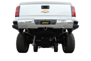 Chevrolet Silverado 1500 Performance Exhaust - Rear - Gibson - Cat Back Dual Split - Stainless - `14-`18