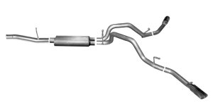 Cadillac Escalade Performance Exhaust - Dual Extreme - Gibson - Cat Back - Stainless - `14-`19