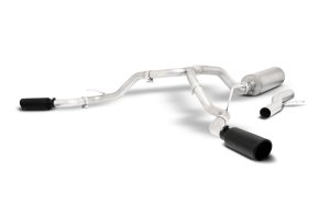 Chevrolet Tahoe Performance Exhaust - Gibson - Cat Back Dual Extreme - Black - `21-`22 Chevrolet Tahoe Performance Exhaust - Gibson - Cat Back Dual Extreme - Black - `21-`22