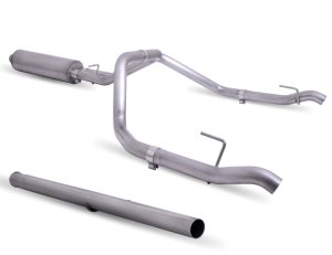 GMC Sierra 1500 Denali Performance Exhaust - Gibson - Cat Back Dual Split - Stainless - `19-`22