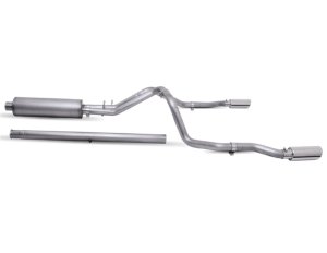 GMC Sierra Performance Exhaust - Dual Split - Gibson - Cat Back - `20-`22