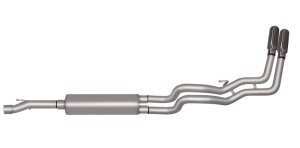 Dodge Ram 1500 Performance Exhaust - Gibson - Cat Back, Dual Sport - `06-`07