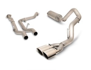 Toyota Tundra Performance Exhaust - Rear - Gibson - Cat Back Dual Sport - Stainless - 2022+