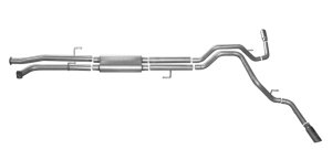 Toyota Tundra Performance Exhaust - Gibson - Cat-Back Dual Extreme - Stainless - `14-`19