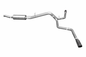 Ford F-150 Performance Exhaust - Gibson - Cat Back Dual Extreme - Stainless - `98-`03