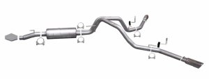 Ford F-150 FX4 Performance Exhaust - Gibson - Cat Back Dual Extreme - Stainless - `05-`08
