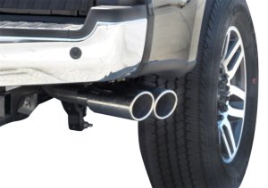 Ford F-250 SuperDuty Performance Exhaust - Gibson - Cat Back, Dual Sport, Stainless - 2020
