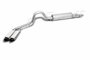 Ford F-150 Performance Exhaust - Rear - Gibson - Cat-Back Dual Sport - `21-`24 Ford F-150 Performance Exhaust - Rear - Gibson - Cat-Back Dual Sport - `21-`24