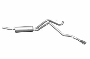 Ford Expedition Performance Exhaust - Rear - Gibson - Cat-Back, Dual Extreme, Stainless - `99-`02