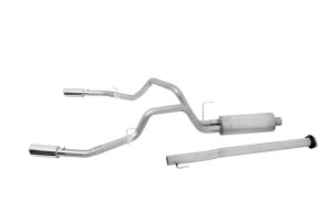 Ford F-150 Performance Exhaust - Gibson - Cat-Back Dual Split - Stainless - `15-`19