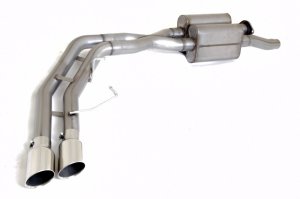 Ford F-150 Raptor Performance Exhaust - Gibson - Cat Back Super Truck - Stainless - `17-`19