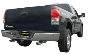 Toyota Tundra Performance Exhaust - Gibson - Cat-Back - Dual Split - `10-`19 Toyota Tundra Performance Exhaust - Gibson - Cat-Back - Dual Split - `10-`19