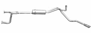 Nissan Titan Performance Exhaust - Rear - Gibson - Cat-Back Dual Extreme - `04-`10