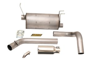 Ford F53 Performance Exhaust - Single Rear Exit - Gibson - Cat Back - Stainless - `16-`22