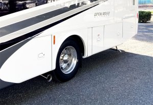 Ford Class A Motorhome/F53 Chassis Performance Exhaust - Single Rear Exit - Gibson - Cat Back - `05-`15