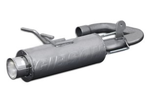Yamaha Rhino 660 Performance Exhaust - Gibson - Single, Stainless, Louvered & Chambered - `04-`07