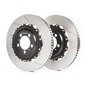 Mercedes-Benz GLA45 AMG Brake Rotor (1) - Front - GiroDisc - Slotted - `14-`18