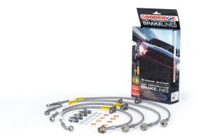 Chevrolet Camaro Brake Line Kit - Front + Rear - Goodridge - G-STOP SS Braided - `10-`15